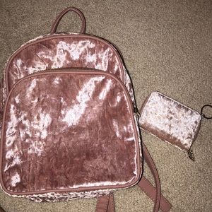 Backpack and wallet